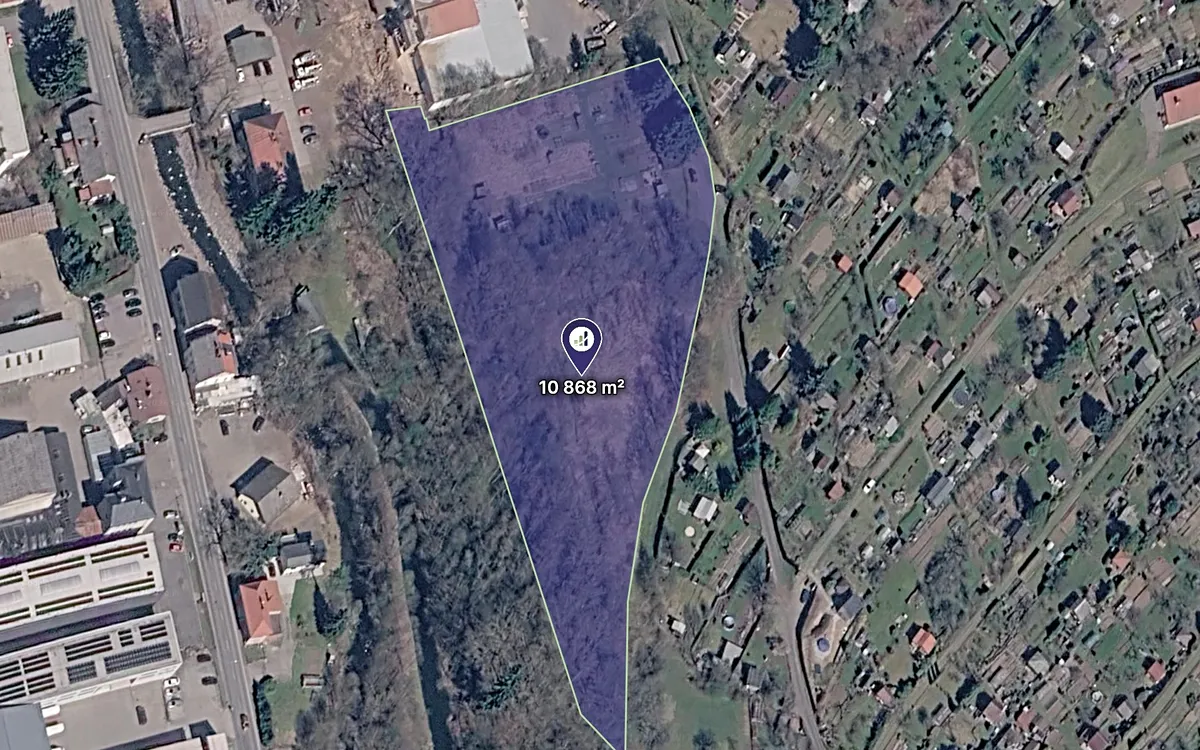 Prodej komerčního pozemku 10868 m²